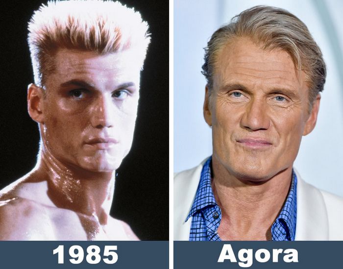 Antes e Agora: 10 ídolos de filmes de ação 3