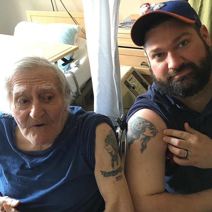 42 idosos tatuados extremamente legal 8