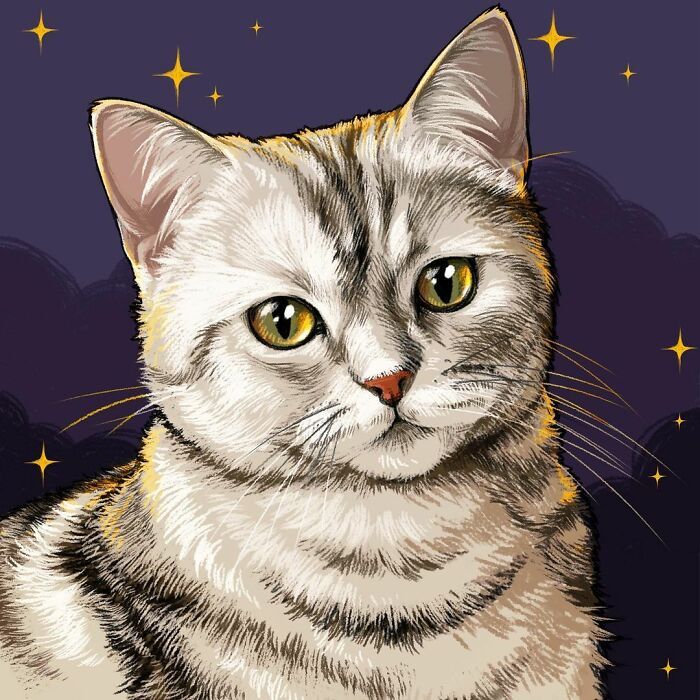 36 ilustrações alegres de animais de estimação criadas por nossos artistas 4