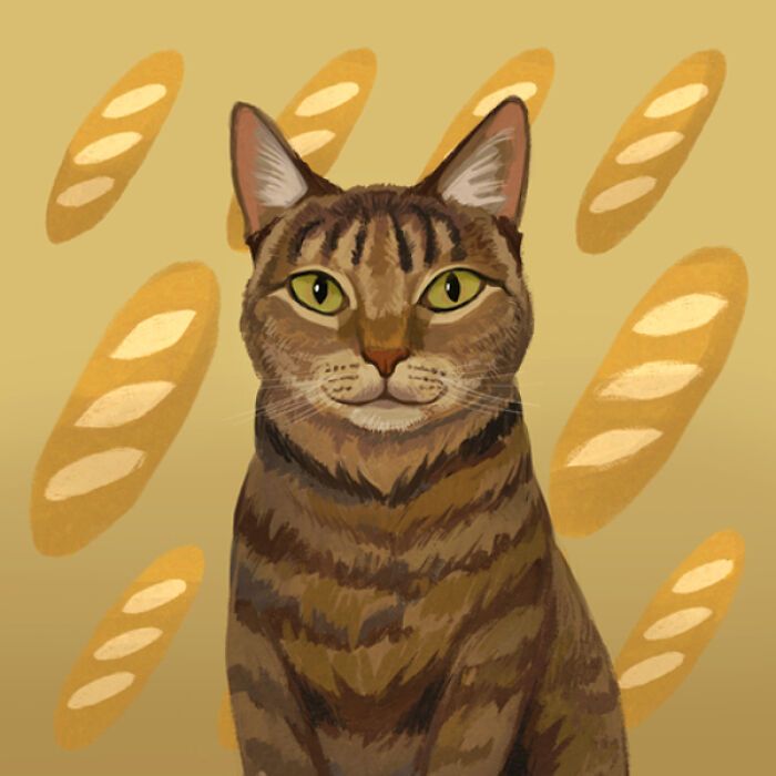 36 ilustrações alegres de animais de estimação criadas por nossos artistas 5