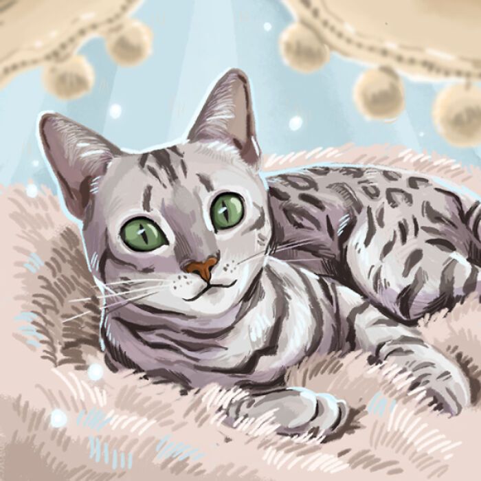 36 ilustrações alegres de animais de estimação criadas por nossos artistas 6