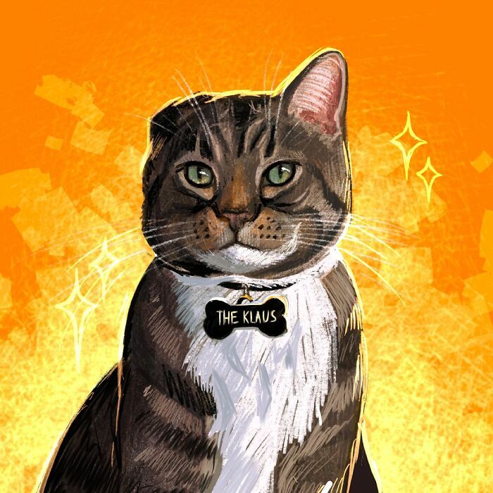 36 ilustrações alegres de animais de estimação criadas por nossos artistas 7