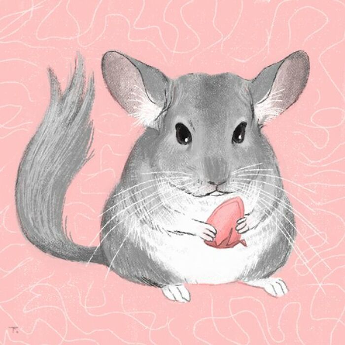 36 ilustrações alegres de animais de estimação criadas por nossos artistas 8