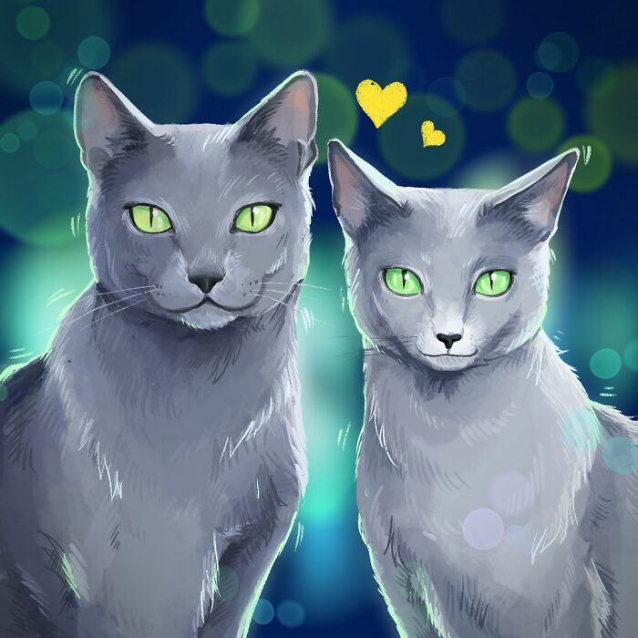 36 ilustrações alegres de animais de estimação criadas por nossos artistas 28