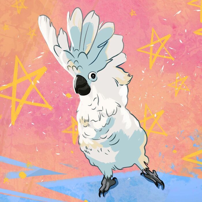 36 ilustrações alegres de animais de estimação criadas por nossos artistas 29