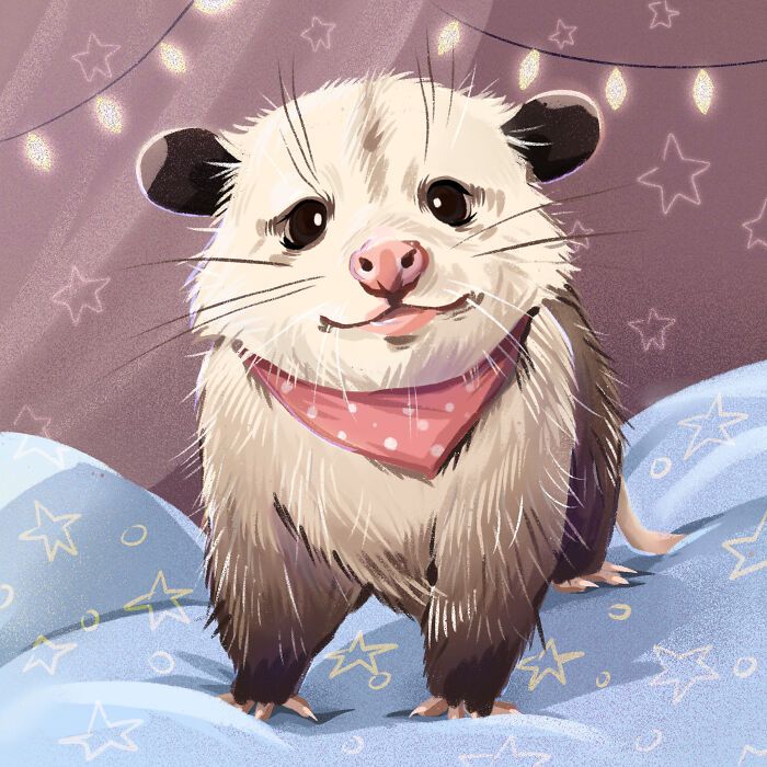 36 ilustrações alegres de animais de estimação criadas por nossos artistas 35