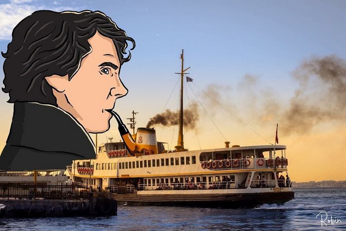 42 ilustrações criativas desenhadas em fotos cênicas por Robin Yayla 5