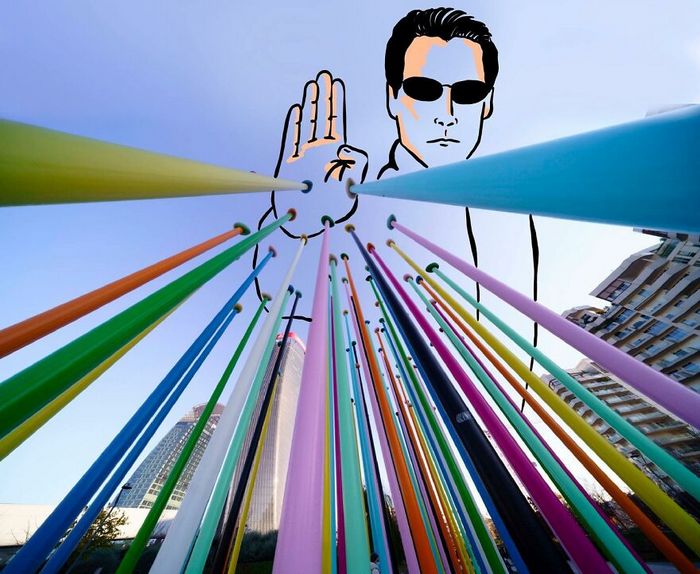 42 ilustrações criativas desenhadas em fotos cênicas por Robin Yayla 22