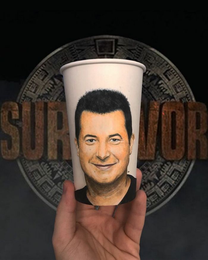 40 ilustrações que este artista desenhou em copos de papel enquanto viajava pelo mundo 30