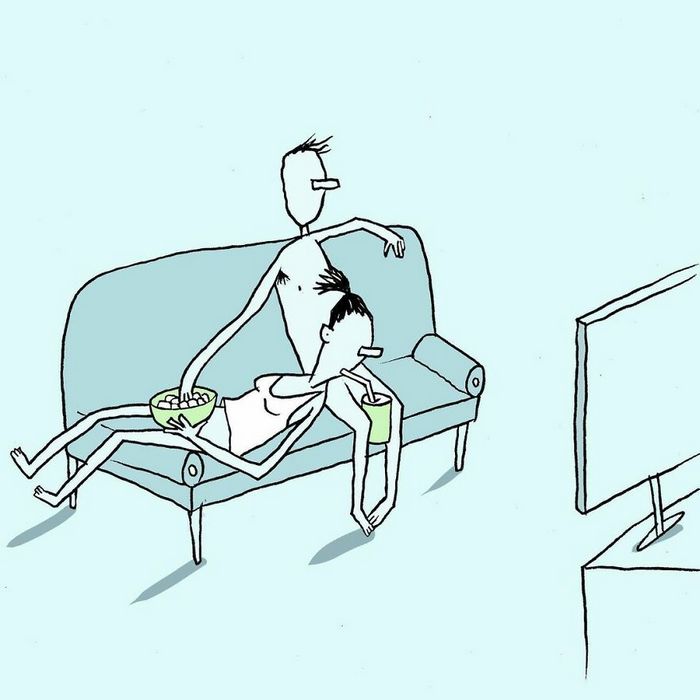 36 ilustrações que tornam as situações mundanas surreais por este artista israelense 22