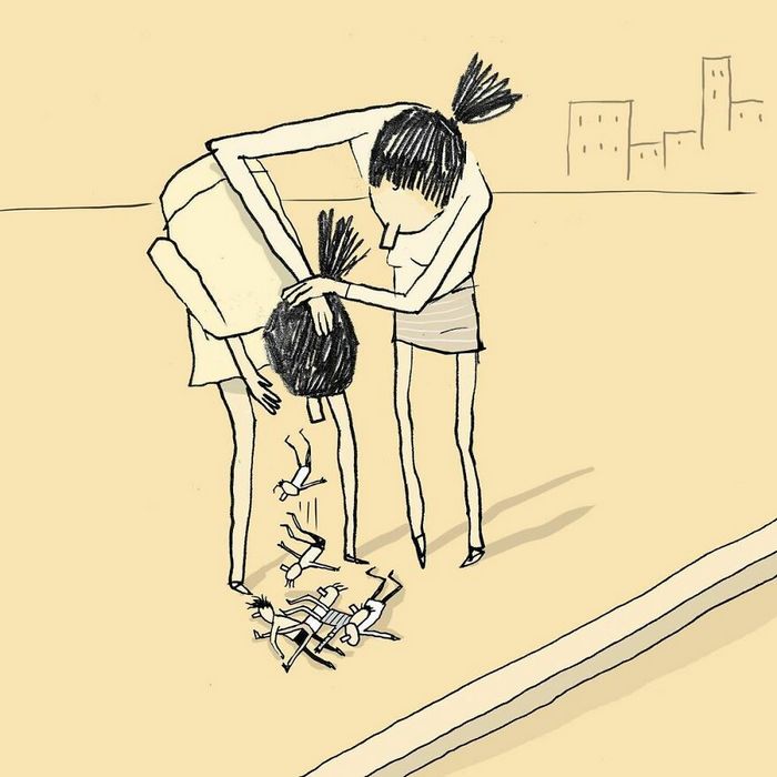 36 ilustrações que tornam as situações mundanas surreais por este artista israelense 23