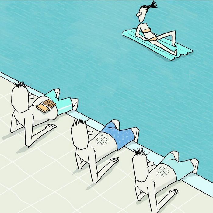 36 ilustrações que tornam as situações mundanas surreais por este artista israelense 27