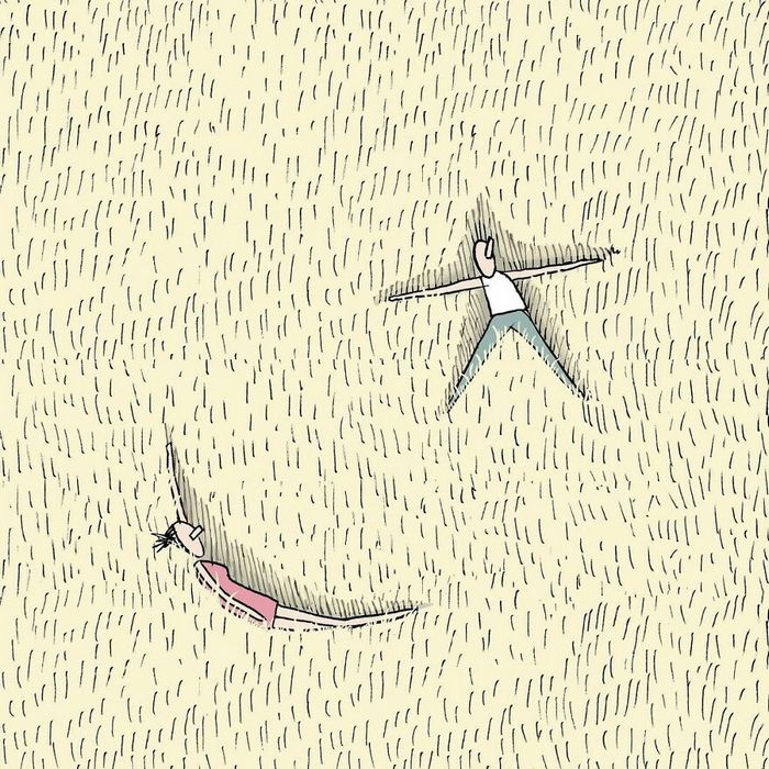 36 ilustrações que tornam as situações mundanas surreais por este artista israelense 34