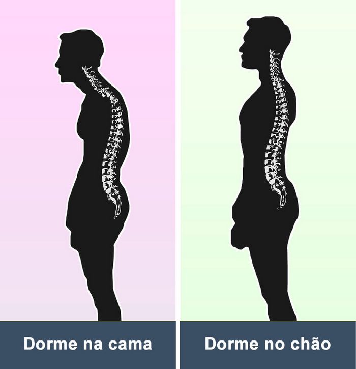 O que acontece se você começar a dormir no chão? 2