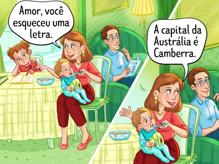 14 proezas que as mães fazem todos os dias 2