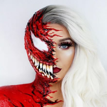 Artista alemã leva a maquiagem para o próximo nível