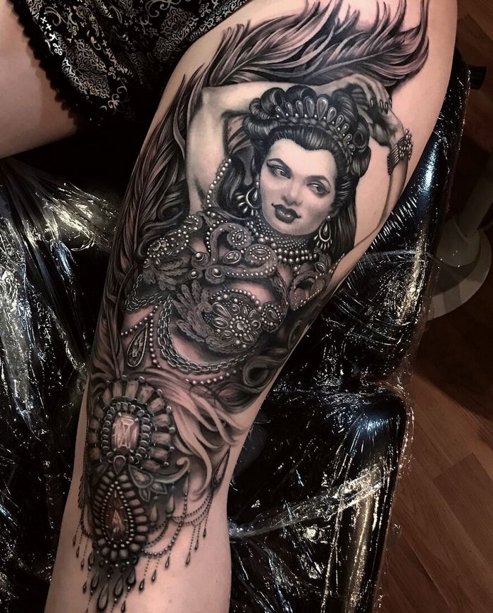 42 tatuagens de joias incrivelmente detalhadas feitas pelo mestra da tinta das celebridades 13