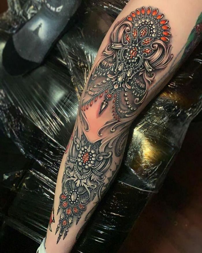 42 tatuagens de joias incrivelmente detalhadas feitas pelo mestra da tinta das celebridades 14
