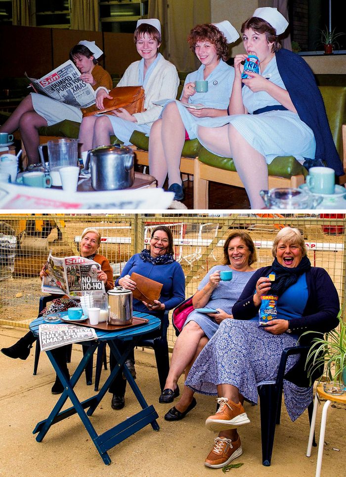 Um fotógrafo encontrou pessoas de quem tirou fotos há 40 anos e agora elas parecem realmente diferentes (16 fotos) 2