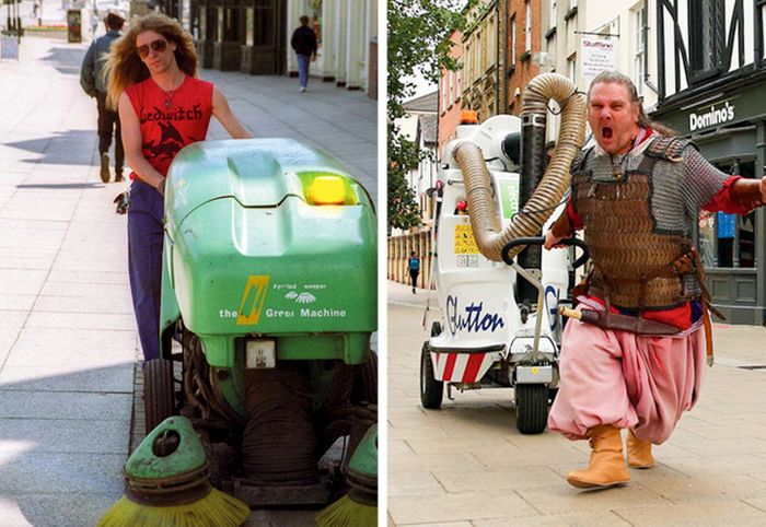 Um fotógrafo encontrou pessoas de quem tirou fotos há 40 anos e agora elas parecem realmente diferentes (16 fotos) 16