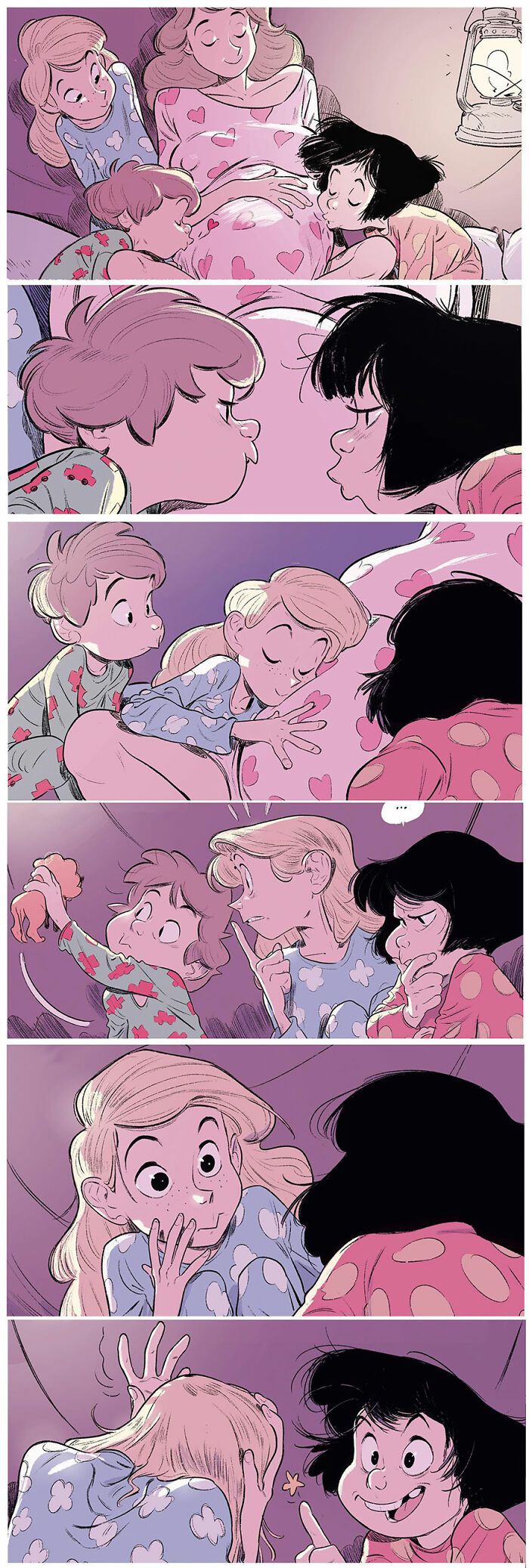 Artista captura perfeitamente a essência de uma família amorosa (37 ilustrações) 2