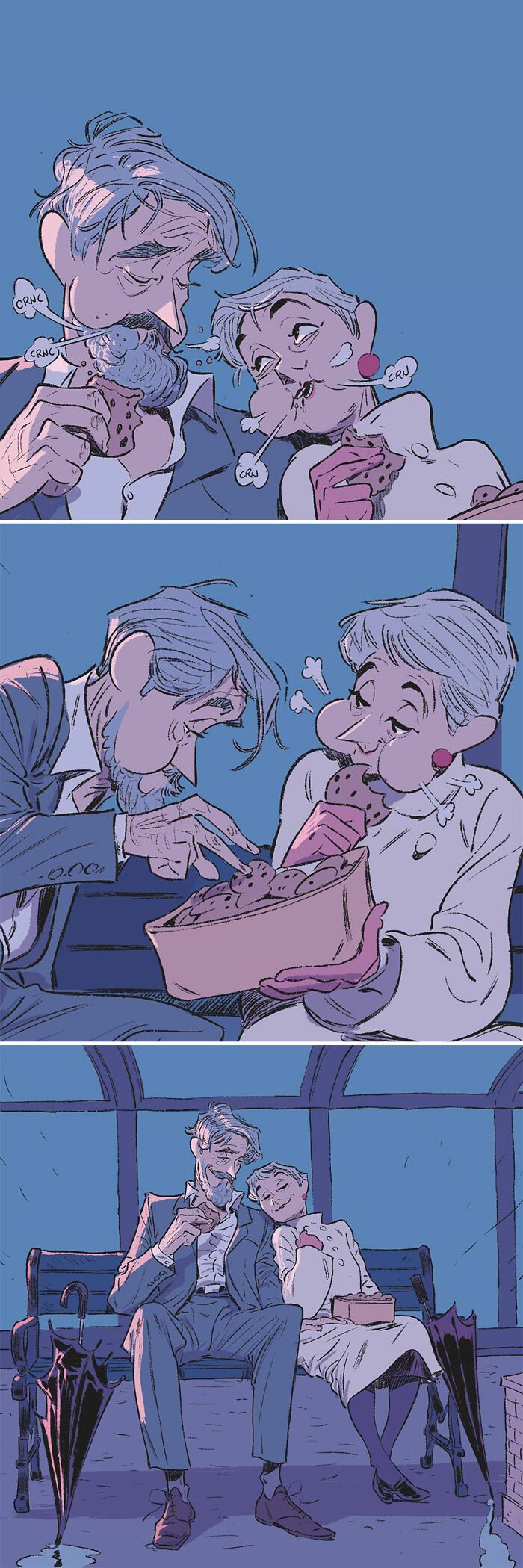 Artista captura perfeitamente a essência de uma família amorosa (37 ilustrações) 5