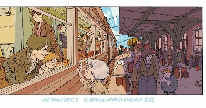 Artista captura perfeitamente a essência de uma família amorosa (37 ilustrações) 10