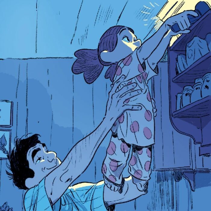 Artista captura perfeitamente a essência de uma família amorosa (37 ilustrações) 20