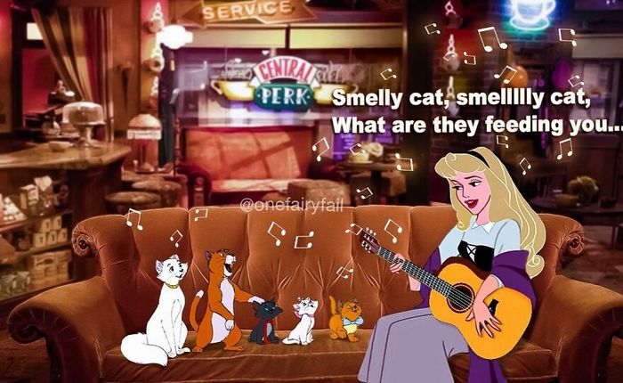 Artista coloca personagens da Disney em todos os tipos de cenários estranhos (55 fotos) 6