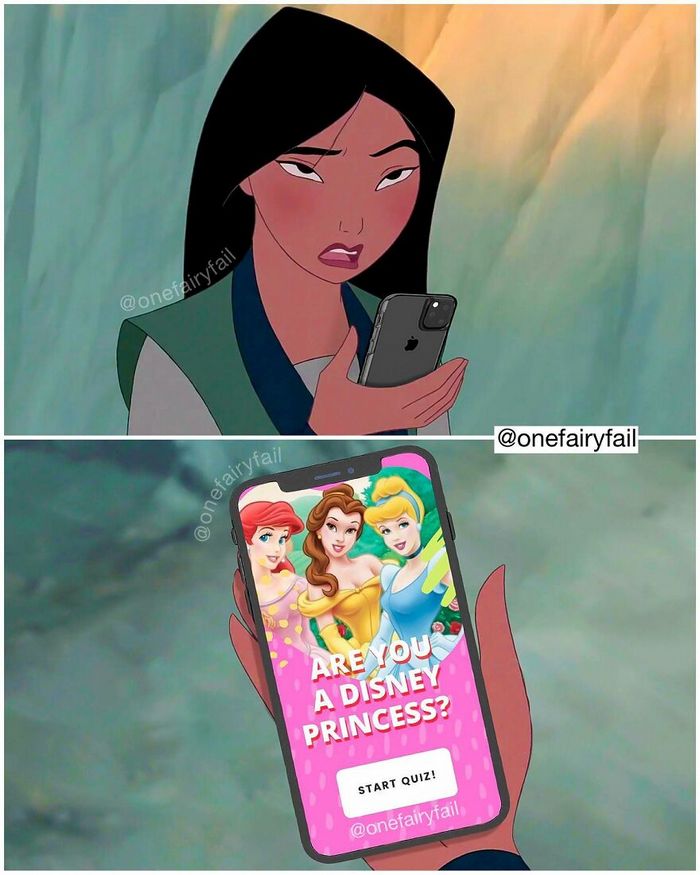 Artista coloca personagens da Disney em todos os tipos de cenários estranhos (55 fotos) 7