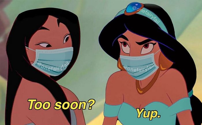 Artista coloca personagens da Disney em todos os tipos de cenários estranhos (55 fotos) 8