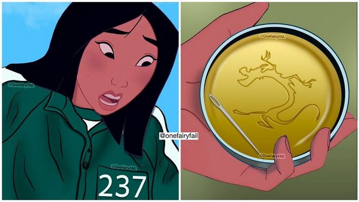 Artista coloca personagens da Disney em todos os tipos de cenários estranhos (55 fotos) 26