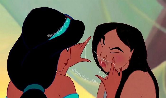 Artista coloca personagens da Disney em todos os tipos de cenários estranhos (55 fotos) 28