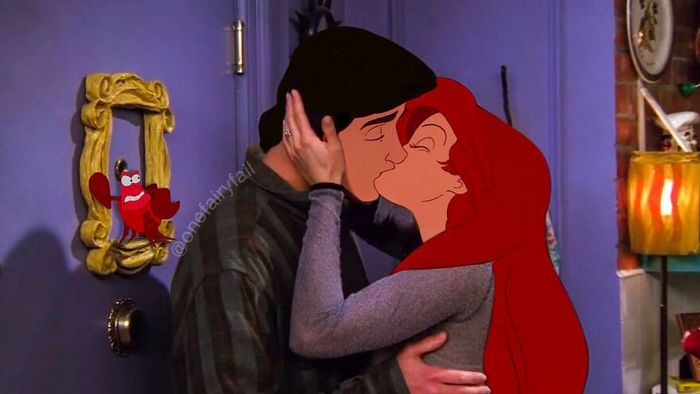 Artista coloca personagens da Disney em todos os tipos de cenários estranhos (55 fotos) 46