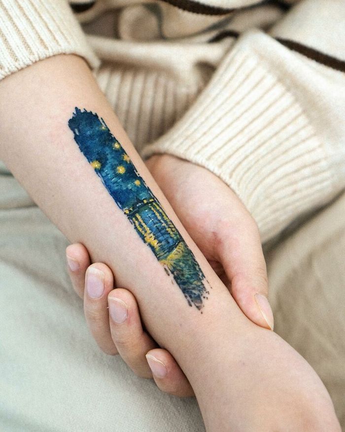 Artista coreana cria belas tatuagens que parecem pinturas em aquarela (42 fotos) 18 Artista coreana cria belas tatuagens que parecem pinturas em aquarela (42 fotos) 18