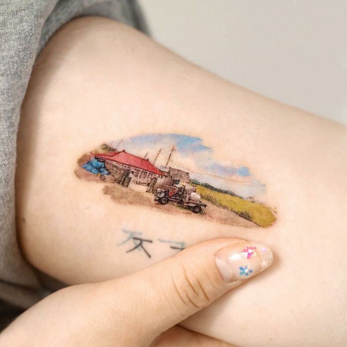 Artista coreana cria belas tatuagens que parecem pinturas em aquarela (42 fotos) 28 Artista coreana cria belas tatuagens que parecem pinturas em aquarela (42 fotos) 28