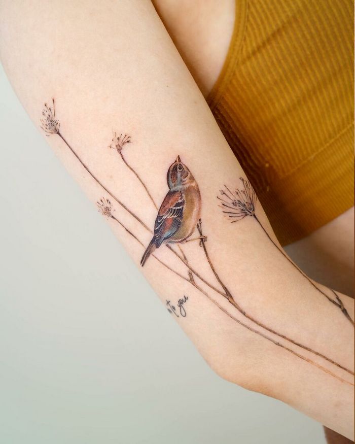 Artista coreana cria belas tatuagens que parecem pinturas em aquarela (42 fotos) 35 Artista coreana cria belas tatuagens que parecem pinturas em aquarela (42 fotos) 35