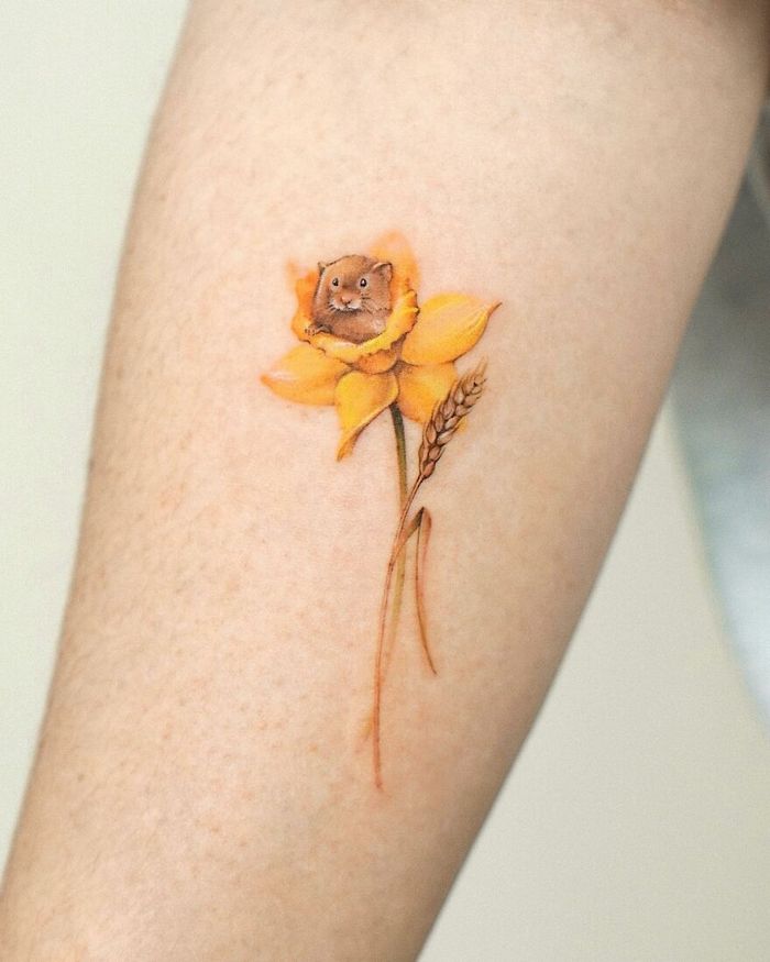 Artista coreana cria belas tatuagens que parecem pinturas em aquarela (42 fotos) 41 Artista coreana cria belas tatuagens que parecem pinturas em aquarela (42 fotos) 41