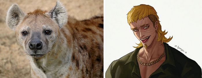 Artista coreano transforma animais em personagens de anime, mantendo suas características (17 fotos) 6