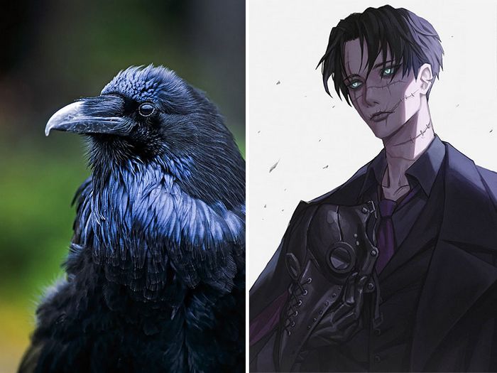 Artista coreano transforma animais em personagens de anime, mantendo suas características (17 fotos) 16