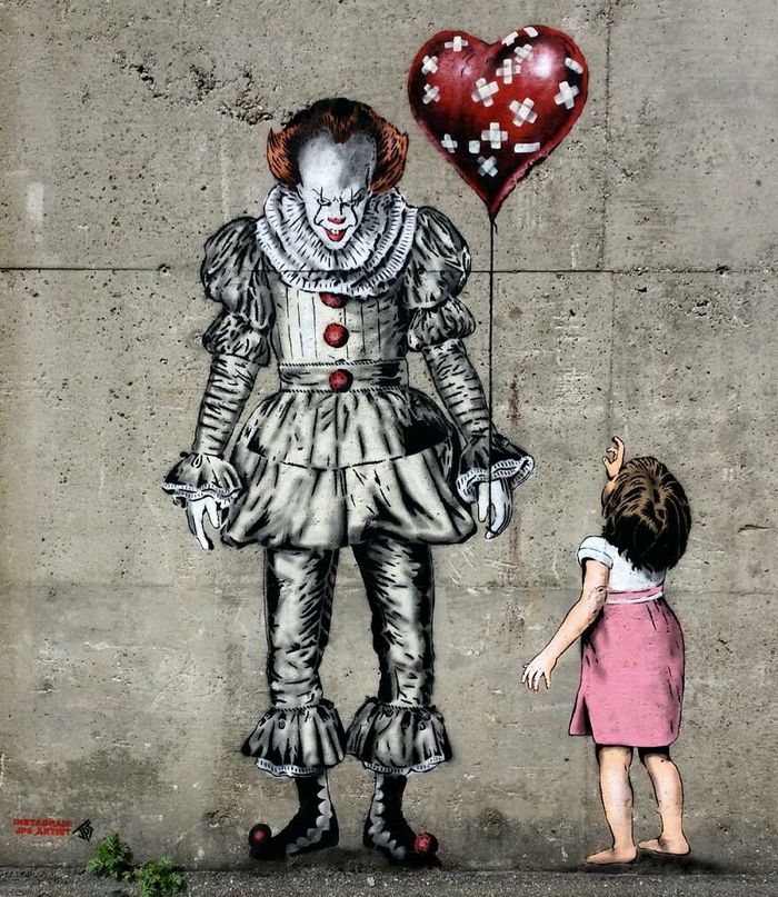 Artista torna as ruas divertidas ao criar grafites que interagem com o ambiente (46 fotos) 1