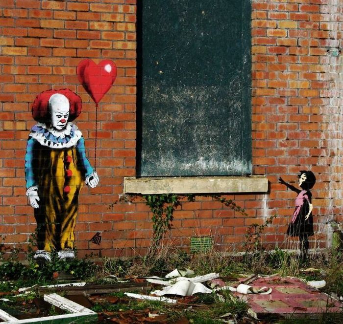 Artista torna as ruas divertidas ao criar grafites que interagem com o ambiente (46 fotos) 10