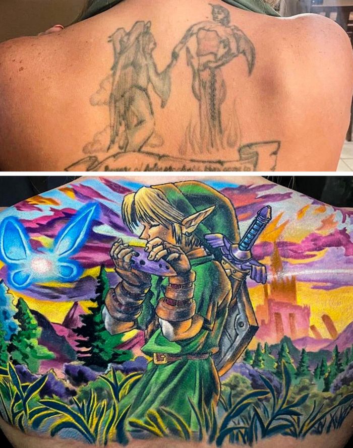 24 correção de tatuagem que transformaram desenho sem graça em algo verdadeiramente original 1 24 correção de tatuagem que transformaram desenho sem graça em algo verdadeiramente original 1