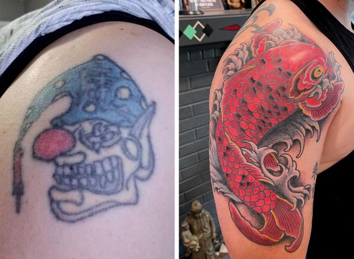 24 correção de tatuagem que transformaram desenho sem graça em algo verdadeiramente original 7 24 correção de tatuagem que transformaram desenho sem graça em algo verdadeiramente original 7