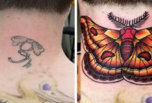 24 correção de tatuagem que transformaram desenho sem graça em algo verdadeiramente original 9