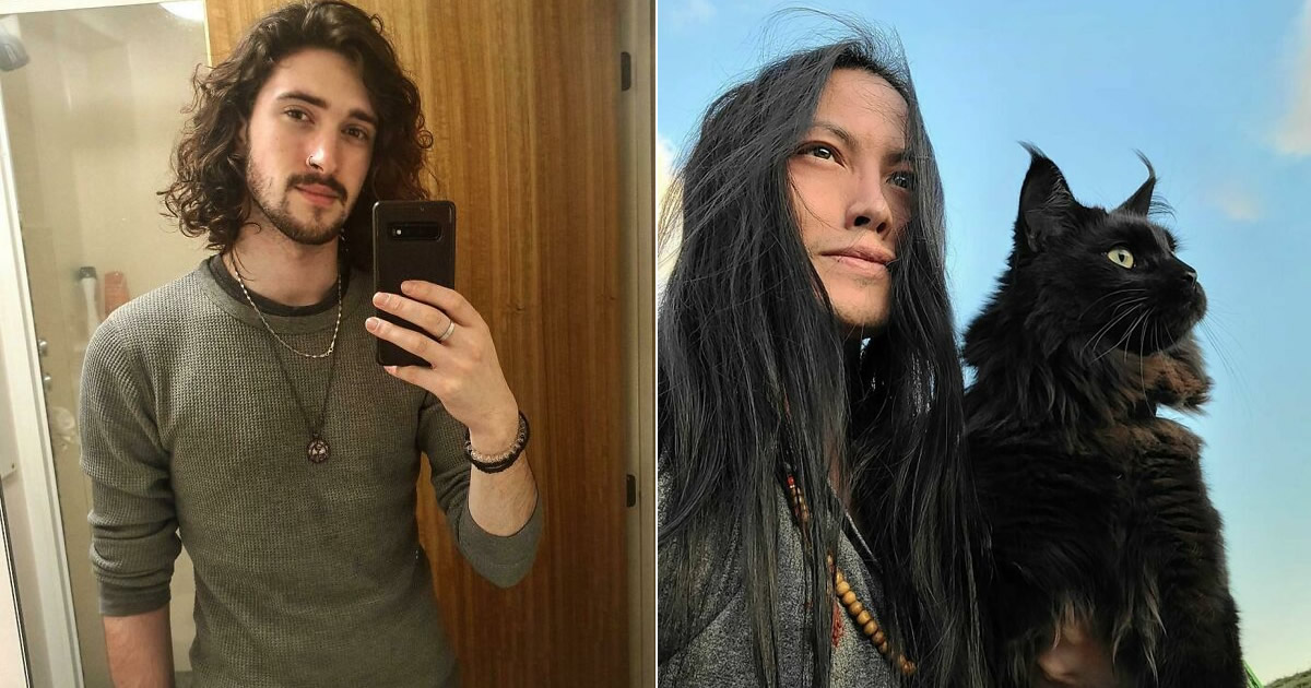 35 homens que deixaram o cabelo crescer e ficaram incríveis 100