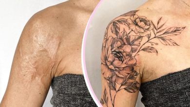 15 pessoas que recuperaram a confiança após transformar suas cicatrizes em tatuagem 29