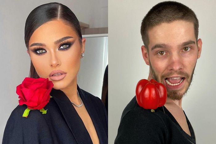 Rapaz recria fotos de famosos com resultados muito engraçados (30 fotos) 25