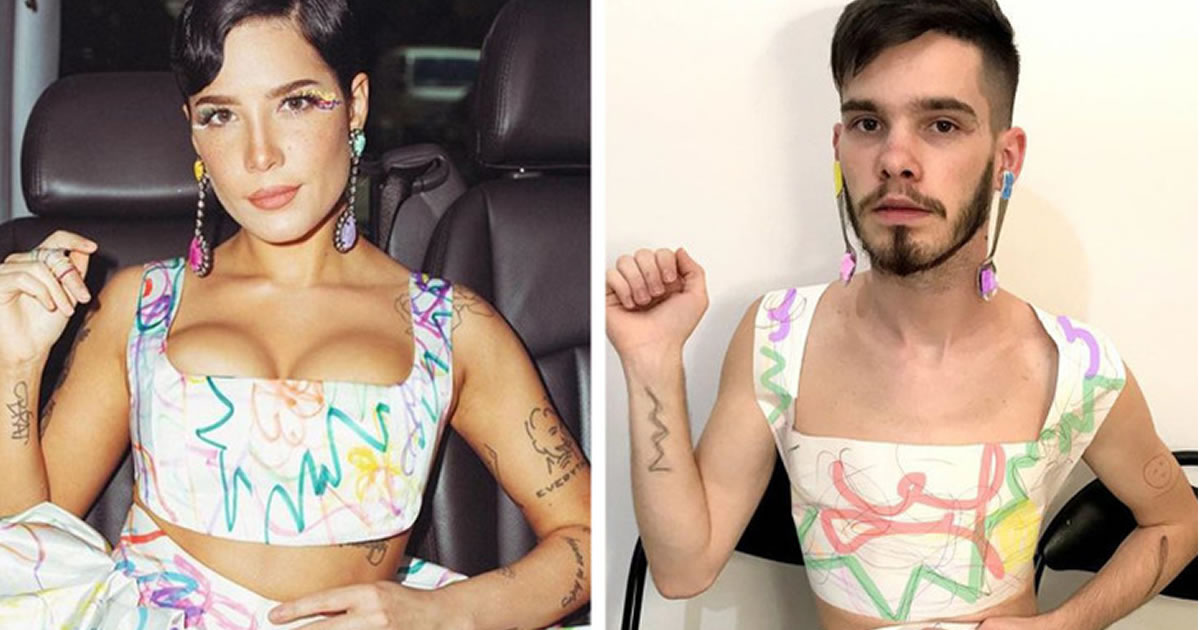 Rapaz recria fotos de famosos com resultados muito engraçados (30 fotos)