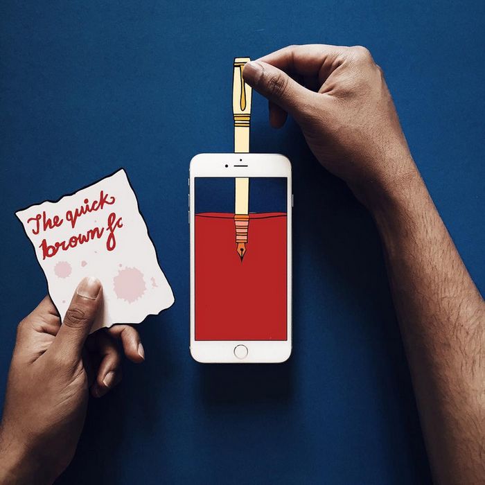 Um artista cria pequenos mundos imaginários com seu iPhone (25 fotos) 8